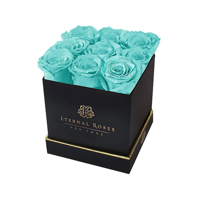 Lennox Black Gift Box in Teal