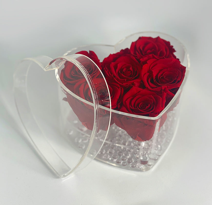Clear Heart Box