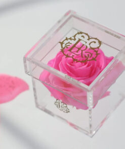 Madison Mini Roses Gift Box in Barbie-lish