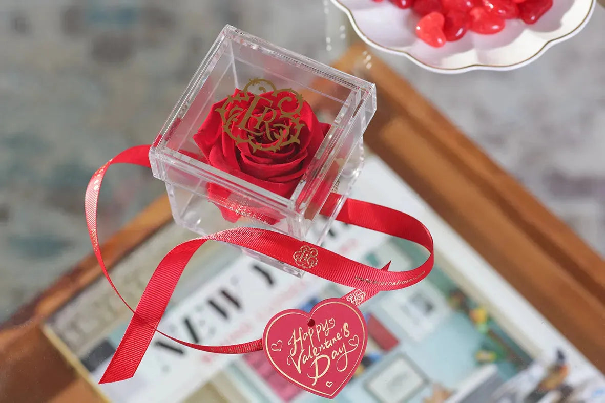 Valentine's Day SPECIAL-Single Rose Mini Madison Gift Box - Image 2