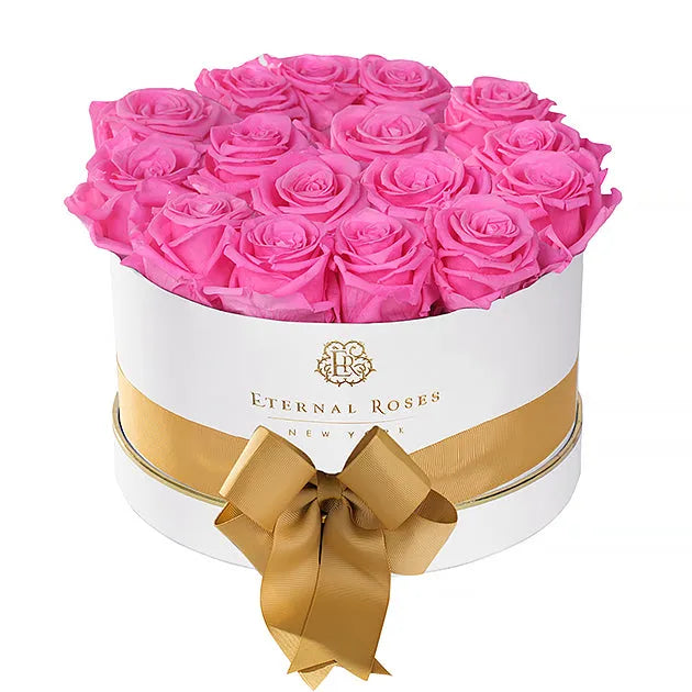 Luxury Roses Empire Gift Box - Small in Barbie-lish - Image 2