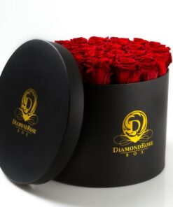 The Princess Roses In a Round Box