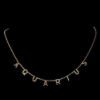 Aquarius Zodiac Necklace