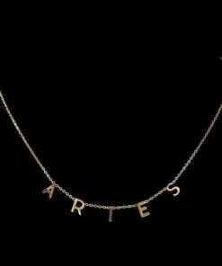 Aries Zodiac Necklace