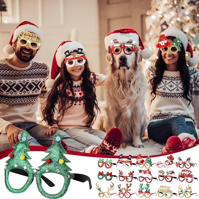 Christmas Goggles - Xmas Party Accessories - Image 4