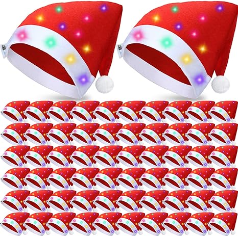 Christmas Light Santa Hat - Image 2