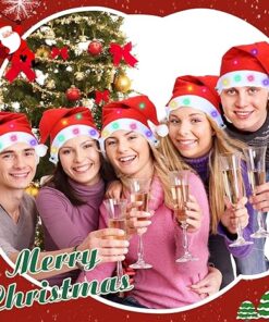 Christmas Light Santa Hat