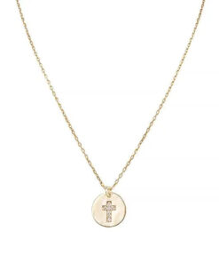 Cross Pave Necklace