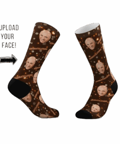 Custom Congrats Face Socks