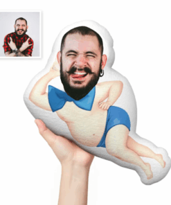 Custom Face Pillow Gag Boyfriend Photo Pillow MiniMe Doll
