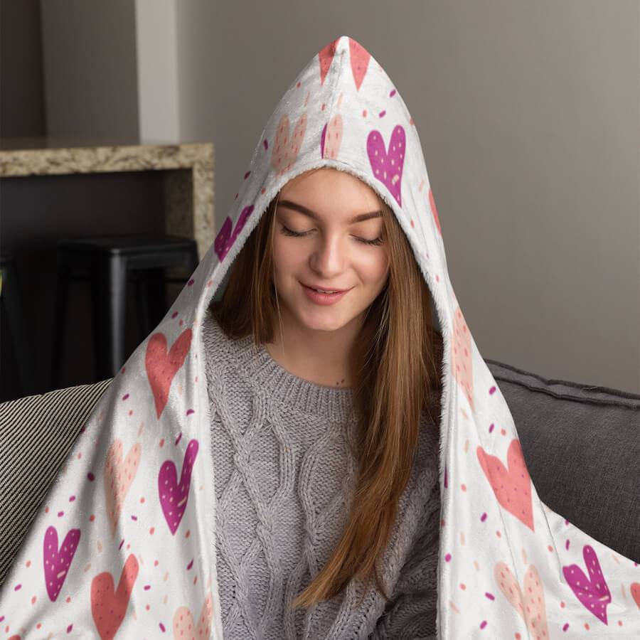 Custom Hooded Blanket - Image 2