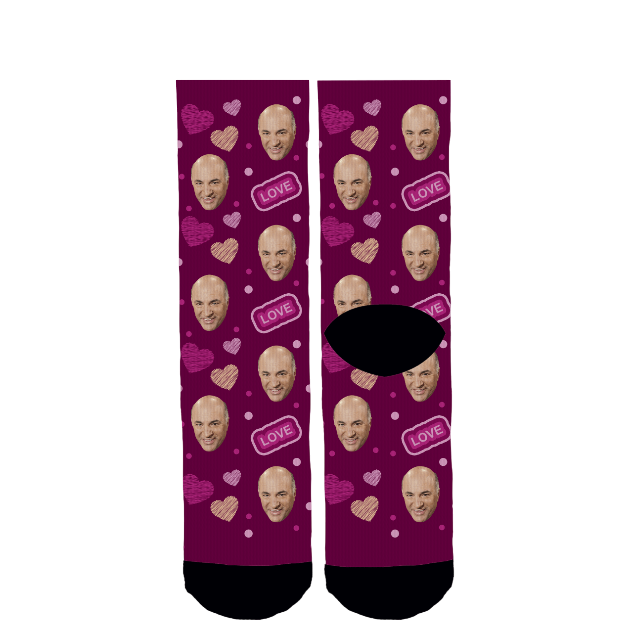 Custom Love Face Socks - Image 3
