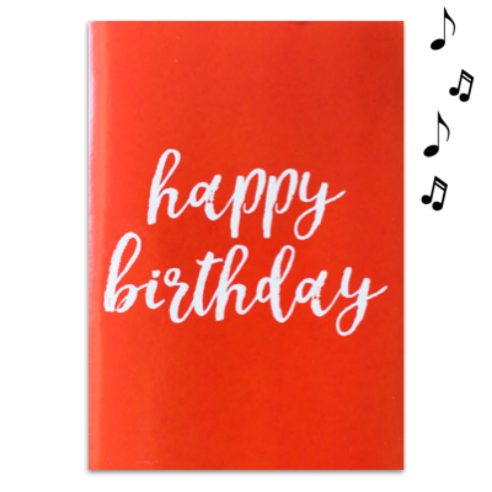 Endless Birthday Song Card + Glitter - Image 5
