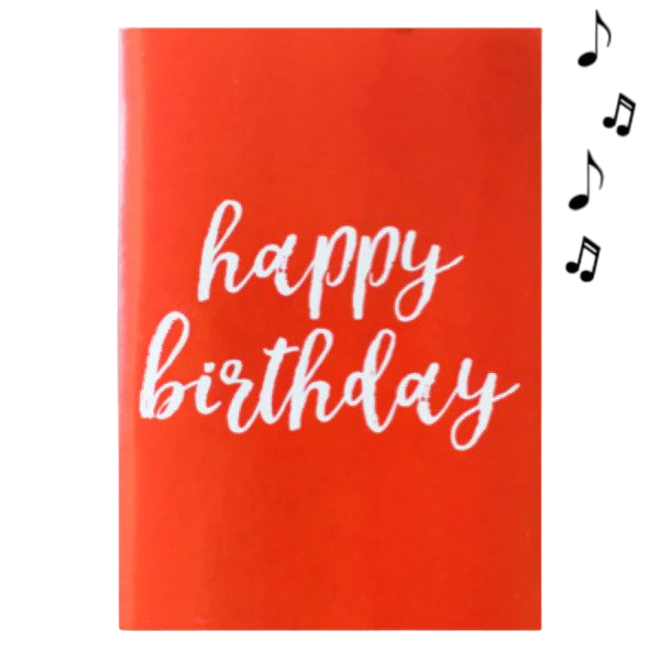 Endless Birthday Song Card + Glitter - Image 2