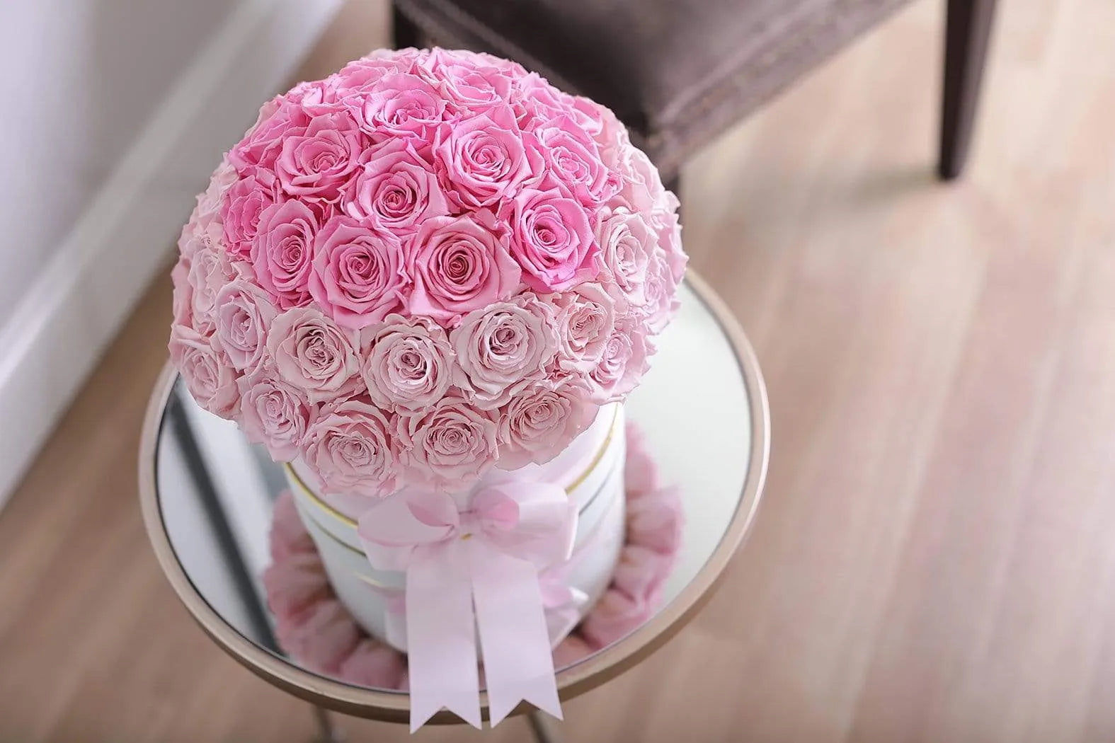 Round Half Moon Gift Box XLarge, Empire Gift Box Collection - Image 6