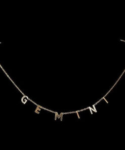 Gemini Zodiac Necklace