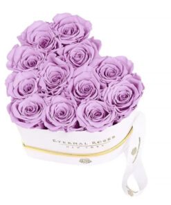 Chelsea Eternal Rose Gift Box in Lilac