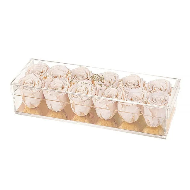 Madison Gold Twelve Roses Gift Box - Image 18
