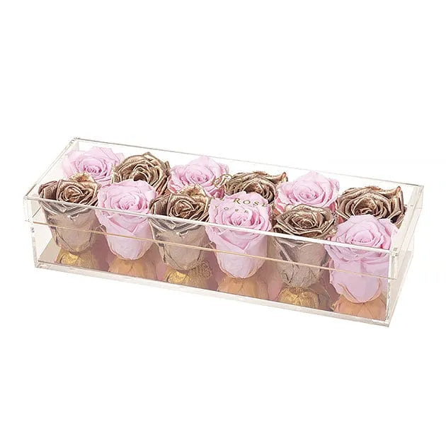 Madison Gold Twelve Roses Gift Box - Image 27