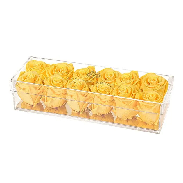 Madison Gold Twelve Roses Gift Box - Image 10
