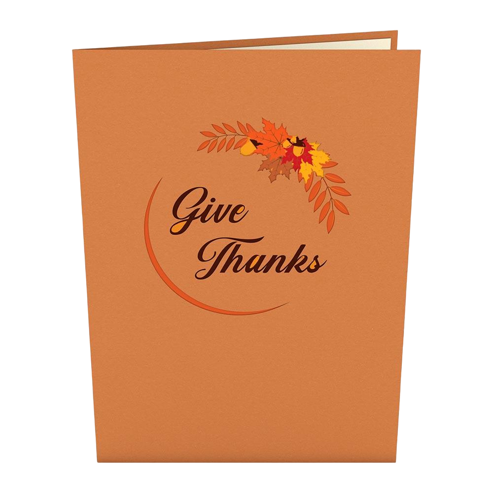 Give Thanks Turkey Pop-Up Card - Image 2
