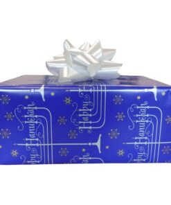 Hanukkah Gift Wrap & Bow