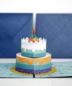 Happy Birthday Cake Pop-Up Card