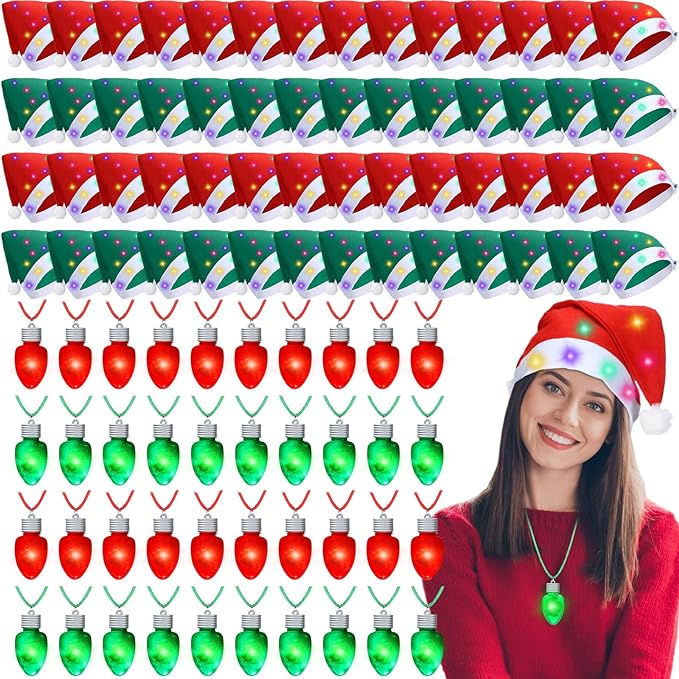 LED Christmas Hats - Image 2