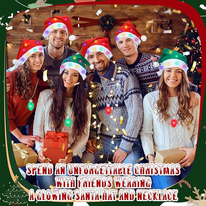 LED Christmas Hats - Image 4