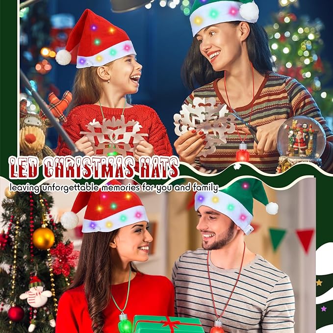 LED Christmas Hats