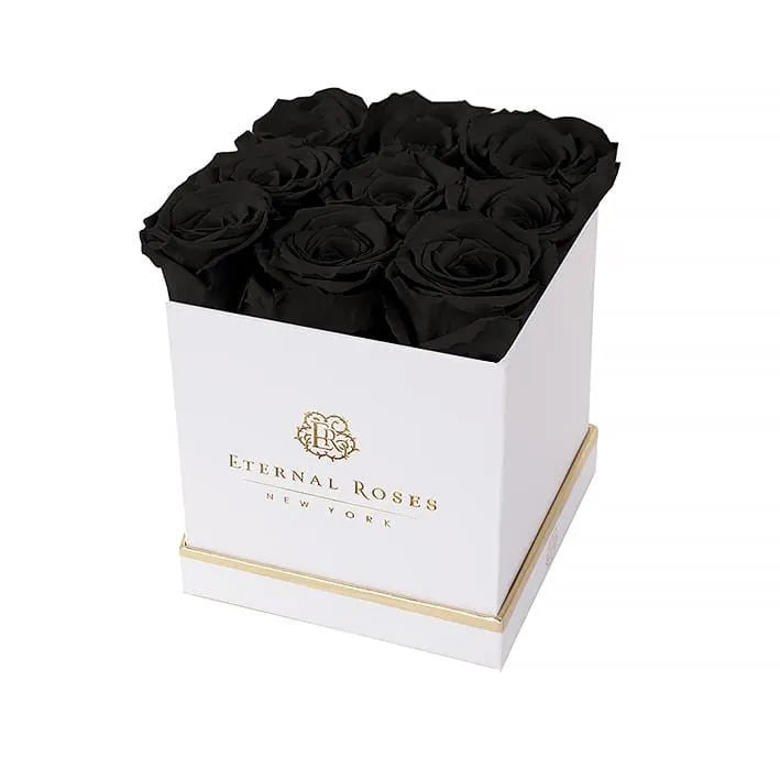 Lennox Nine Eternal Roses Gift Box- Midnight Black Roses - Image 2