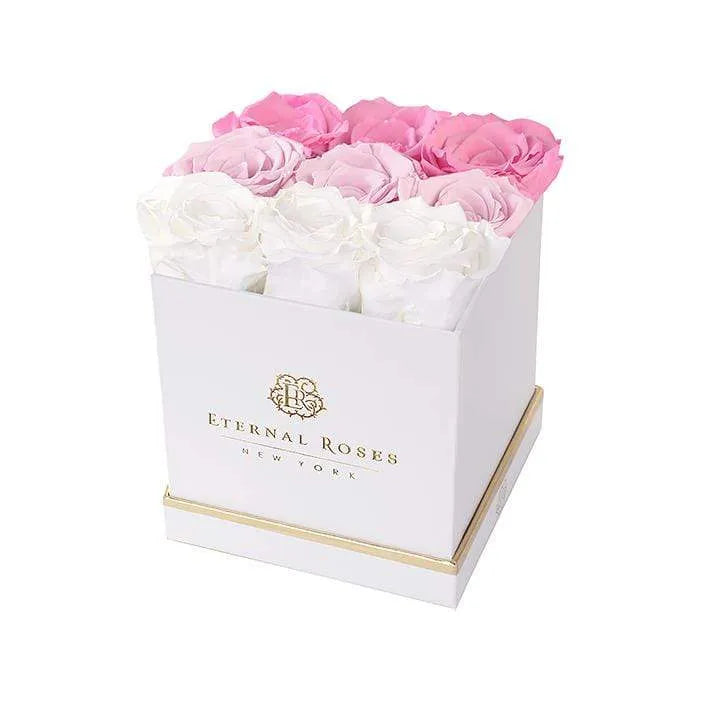 Lennox Large Gift Box in Pink Ombré