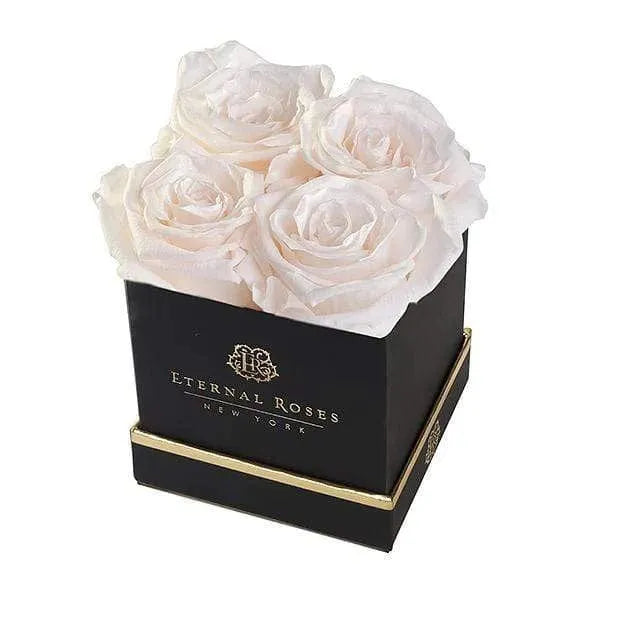 Lennox Small Gift Box in Mimosa - Classic Collection of Forever Roses