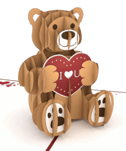 Love Bear Pop-Up Card