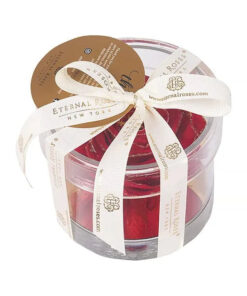 Madison Gold Round Acrylic Gift Box