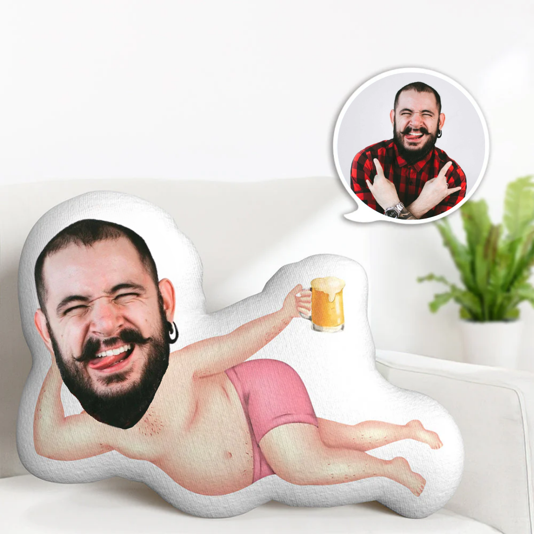 My Face Doll Custom Dolls Personalized Photo Pillow MiniMe Doll Gift