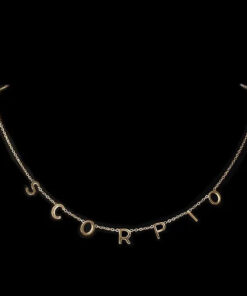 Scorpio Zodiac Necklace