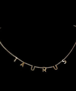 Taurus Zodiac Necklace