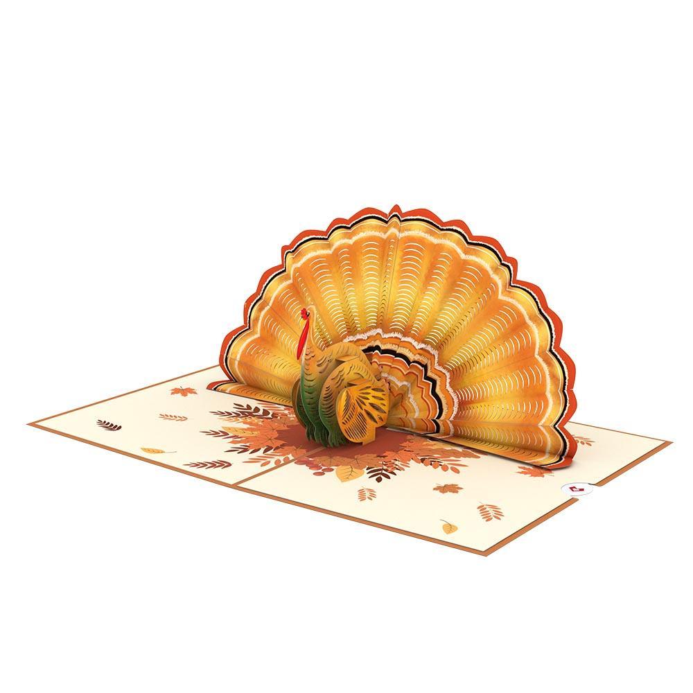 Give Thanks Turkey Pop-Up Card - Image 3