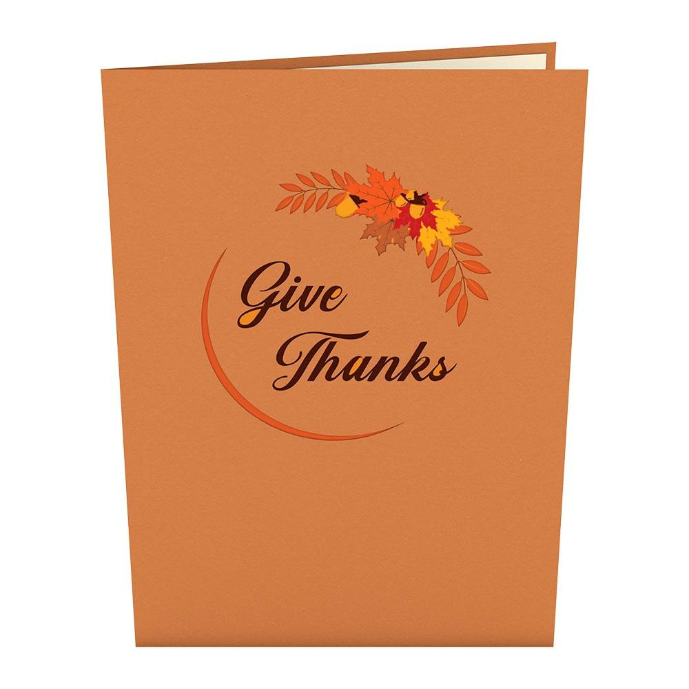 Give Thanks Turkey Pop-Up Card - Image 5